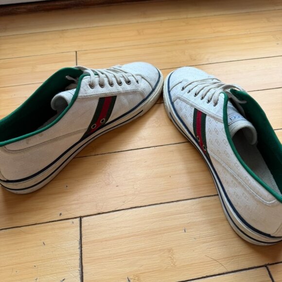 Gucci Ace GG Supreme Monogram Sneakers - Picture 2 of 4